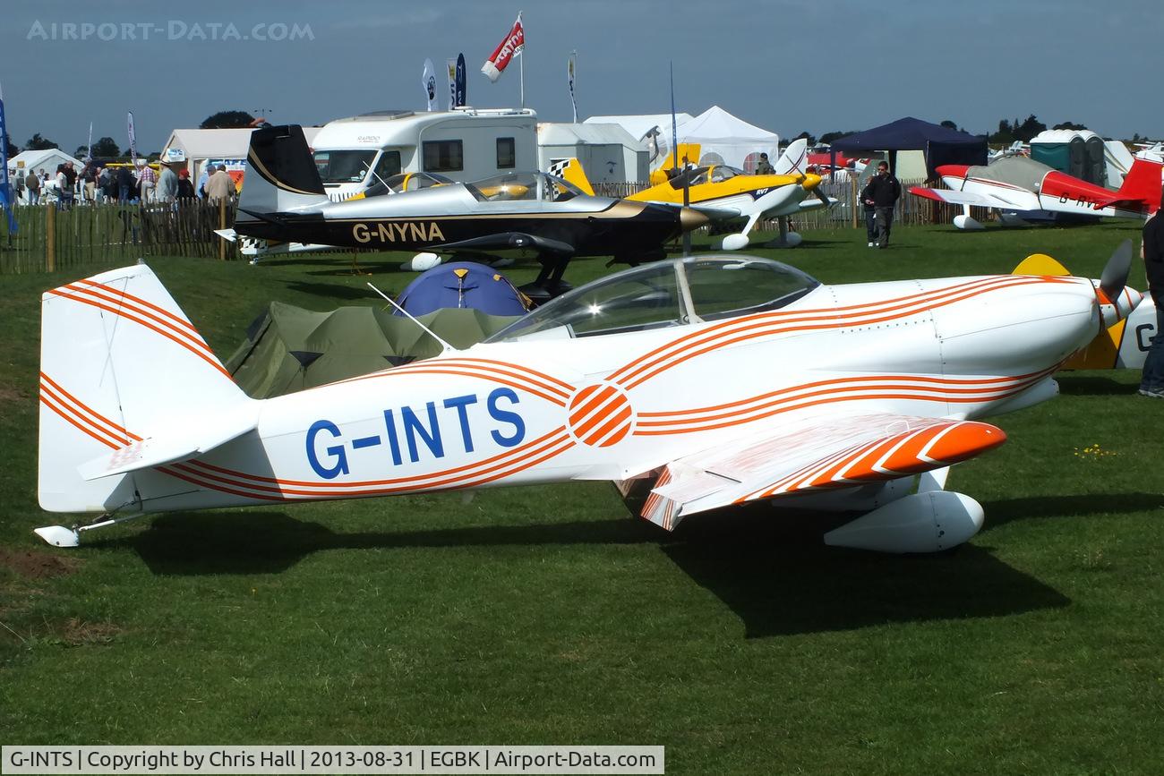 G-INTS, 2006 Vans RV-4 C/N PFA 181-13069, at the LAA Rally 2013, Sywell