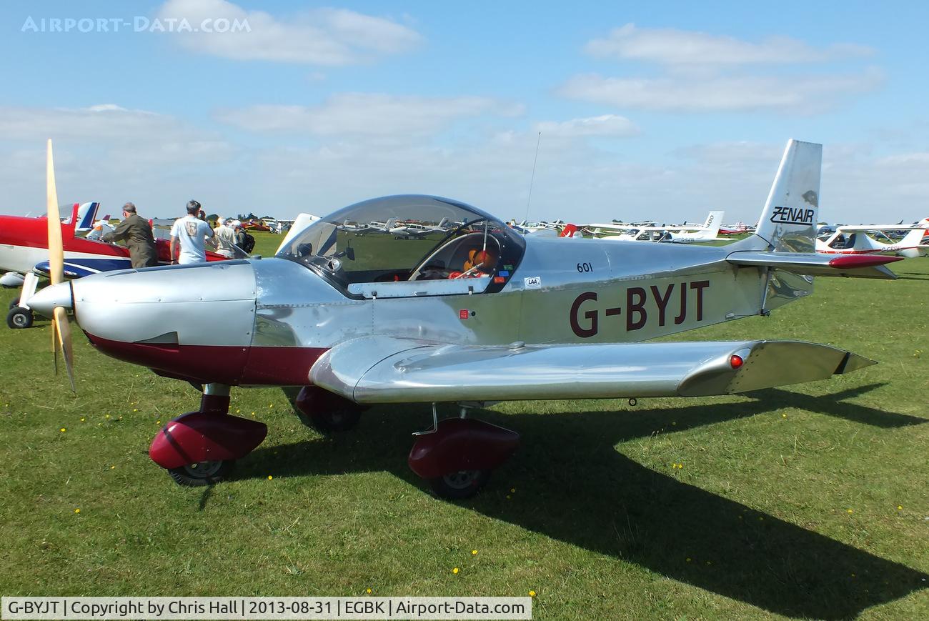 G-BYJT, 1999 Zenair CH-601HD C/N PFA 162-13130, at the LAA Rally 2013, Sywell