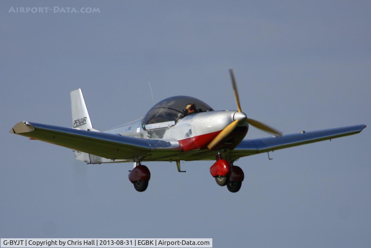 G-BYJT, 1999 Zenair CH-601HD C/N PFA 162-13130, at the LAA Rally 2013, Sywell