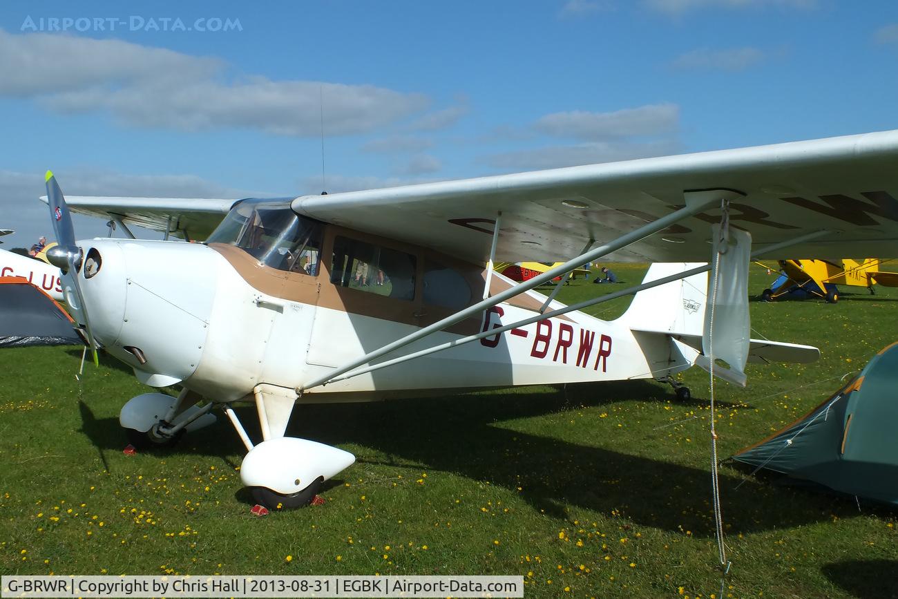 G-BRWR, 1946 Aeronca 11AC Chief Chief C/N 11AC-1319, at the LAA Rally 2013, Sywell