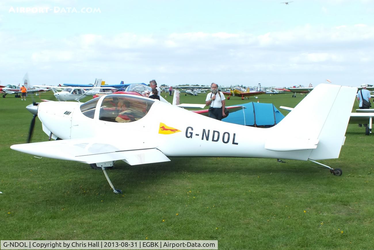 G-NDOL, 1995 Europa Monowheel C/N PFA 247-12594, at the LAA Rally 2013, Sywell
