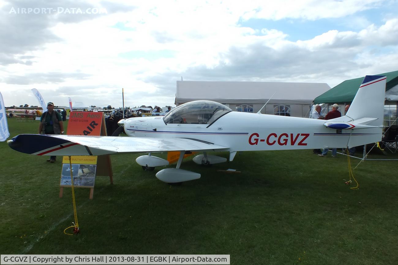 G-CGVZ, 2011 Zenair CH-601 XL C/N LAA 162B-14990, at the LAA Rally 2013, Sywell