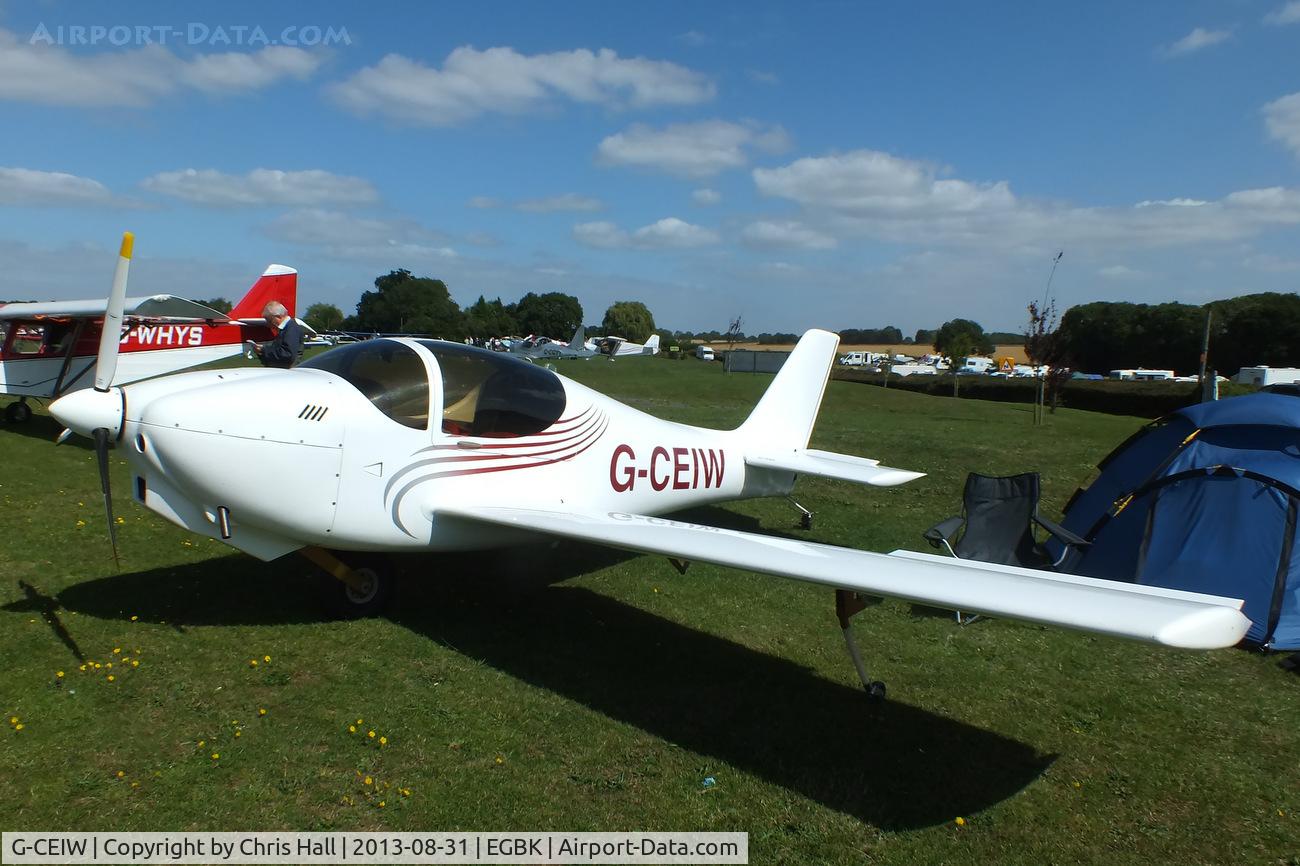 G-CEIW, 2006 Europa Monowheel C/N PFA 247-12707, at the LAA Rally 2013, Sywell