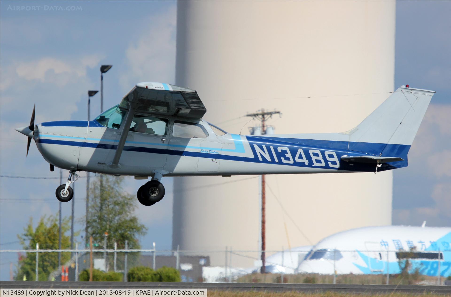 N13489, 1973 Cessna 172M C/N 17262789, KPAE/PAE