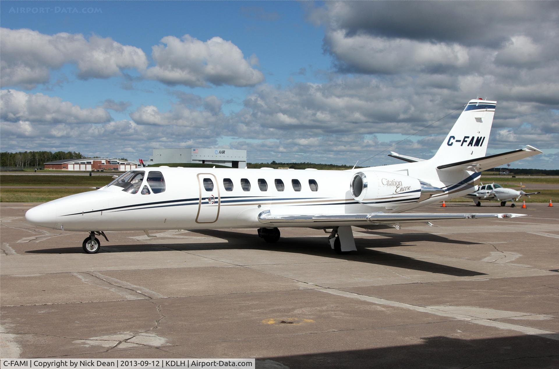 C-FAMI, 2003 Cessna 560 Citation Encore C/N 560-0648, KDLH/DLH