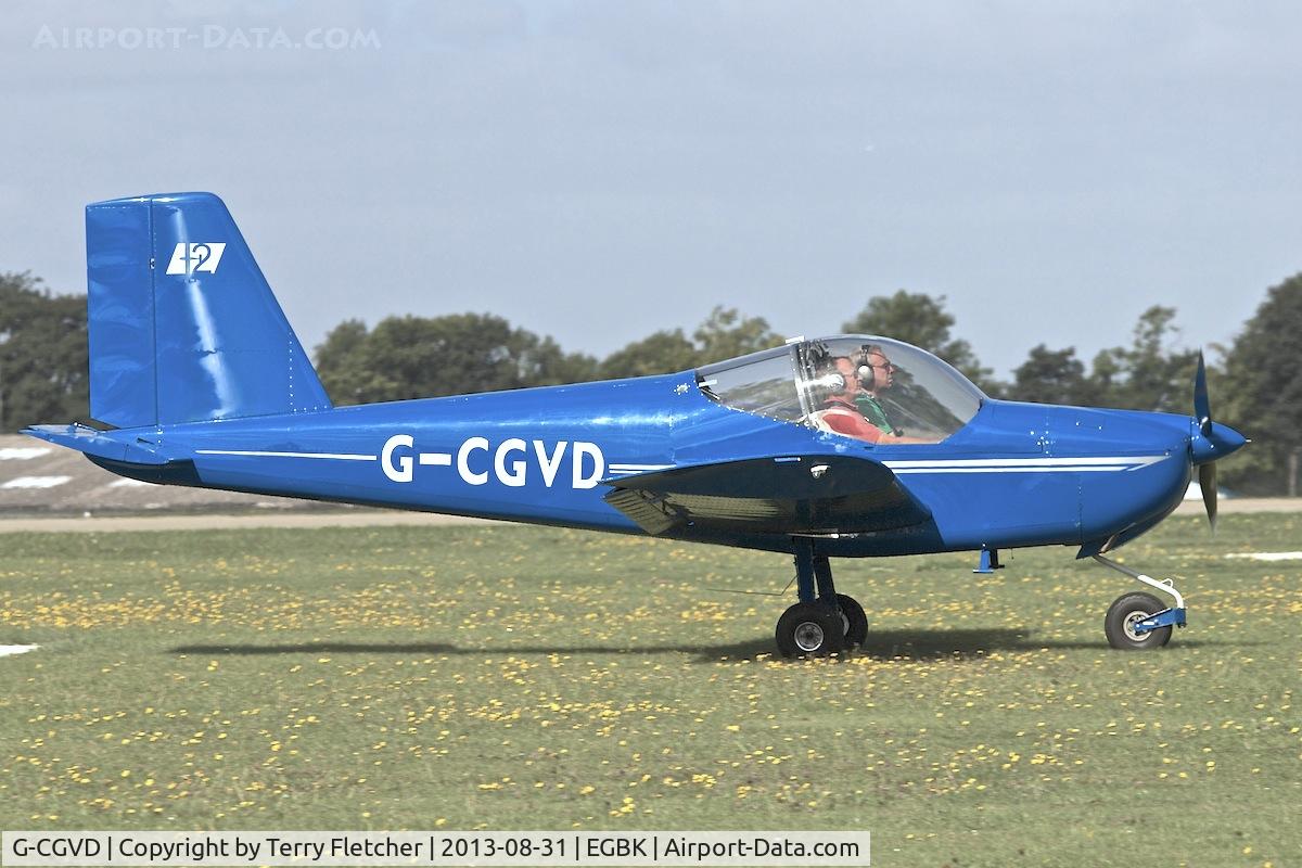 G-CGVD, 2011 Vans RV-12 C/N LAA 363-15005, Vans RV-12, c/n: LAA 363-15005 at Sywell