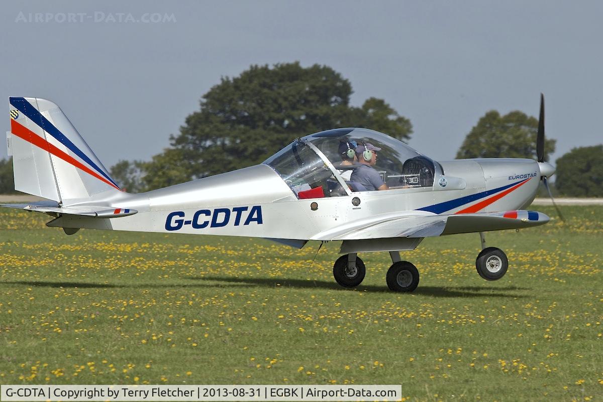 G-CDTA, 2005 Cosmik EV-97 TeamEurostar UK C/N 2509, 2005 Cosmik EV-97 Teameurostar UK, c/n: 2509 at Sywell