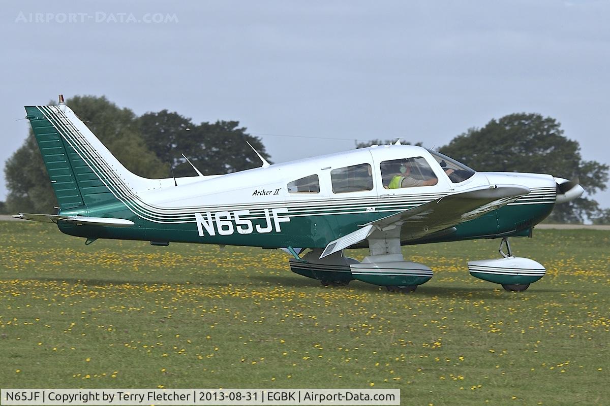 N65JF, 1978 Piper PA-28-181 Cherokee Archer II C/N 28-7990140, 1978 Piper PA-28-181 Cherokee Archer II, c/n: 28-7990140 at Sywell