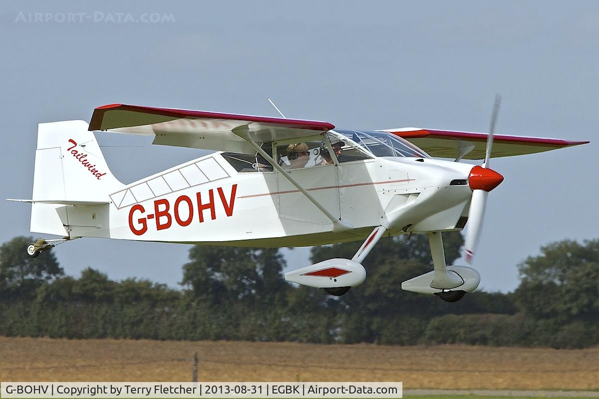 G-BOHV, 1990 Wittman W-8 Tailwind C/N PFA 031-11151, 1990 Wittman W-8 Tailwind, c/n: PFA 031-11151 at Sywell