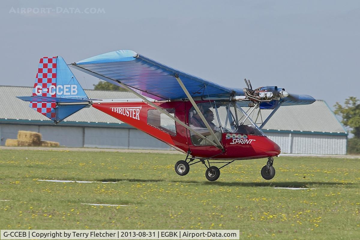 G-CCEB, 2003 Thruster T600N 450 C/N 0035-T600N-085, 2003 Thruster T600N 450, c/n: 0035-T600N-085 at Sywell