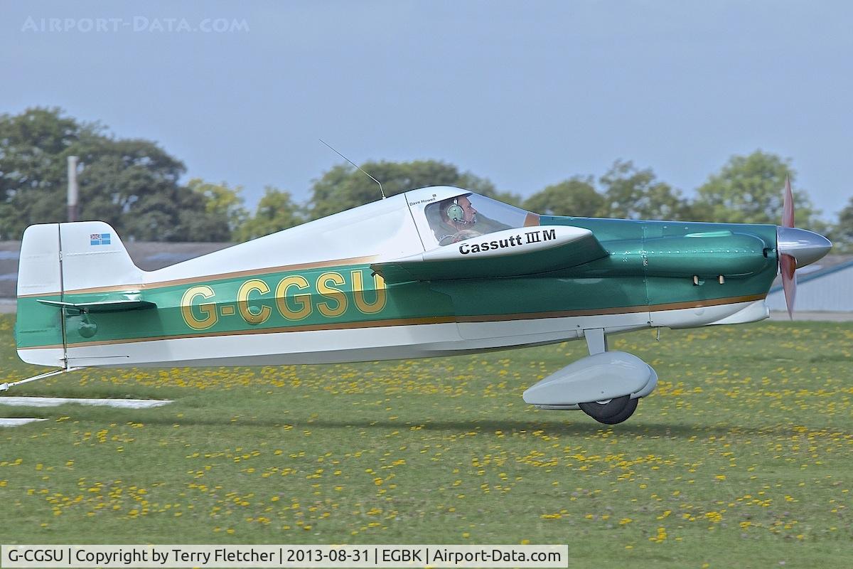 G-CGSU, 2010 Cassutt IIIM Racer C/N LAA 034-14983, 2010 Cassutt IIIM Racer, c/n: LAA 034-14983 at Sywell
