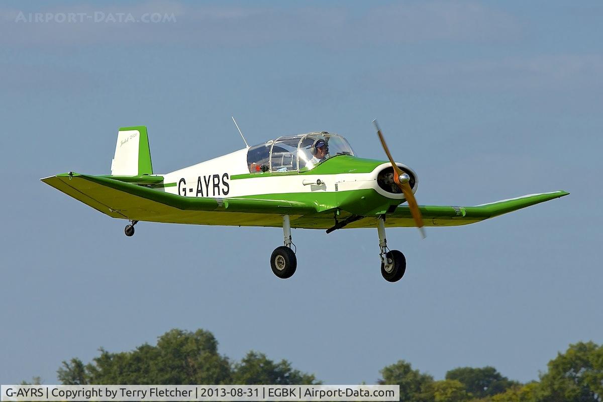 G-AYRS, 1964 Wassmer (Jodel) D-120 Paris-Nice C/N 255, 1964 Jodel (Wassmer) D-120 Paris-Nice, c/n: 255
 at Sywell
