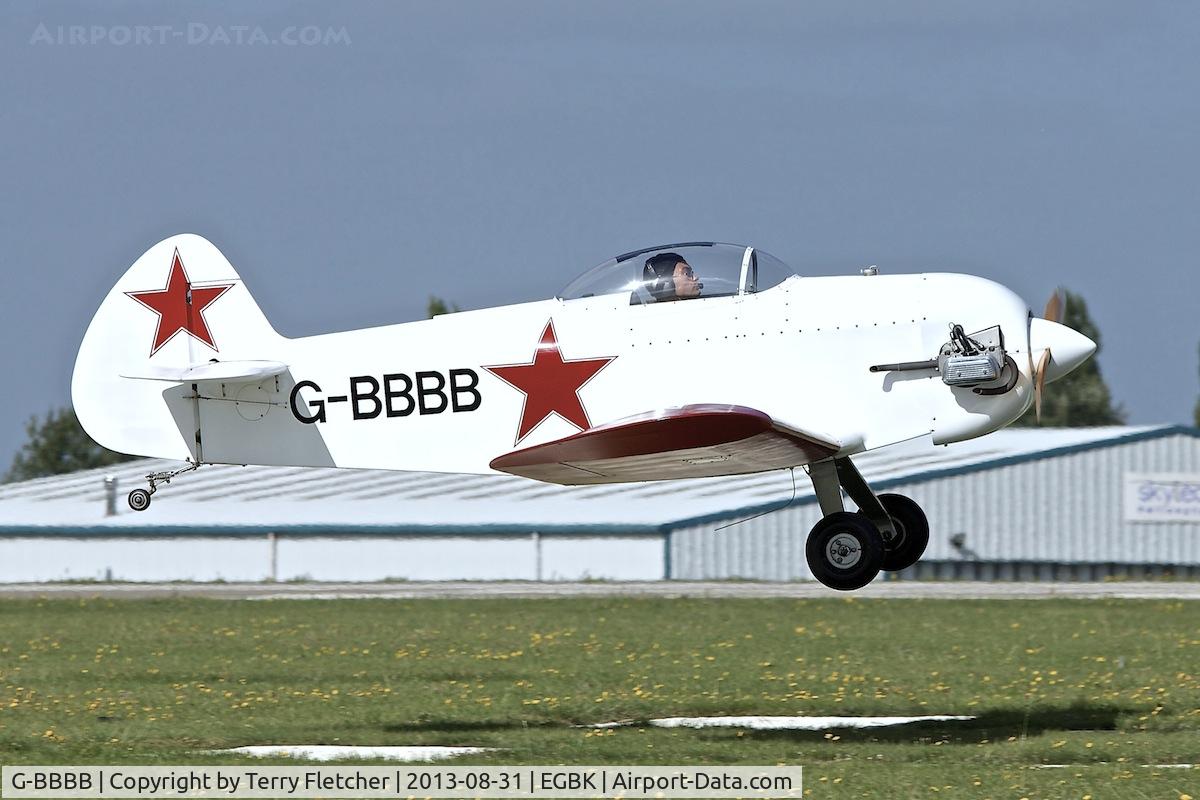 G-BBBB, 1973 Taylor JT-1 Monoplane C/N SAM/01/PFA 1422, 1973 Taylor Monoplane, c/n: SAM/01/PFA 1422 at Sywell