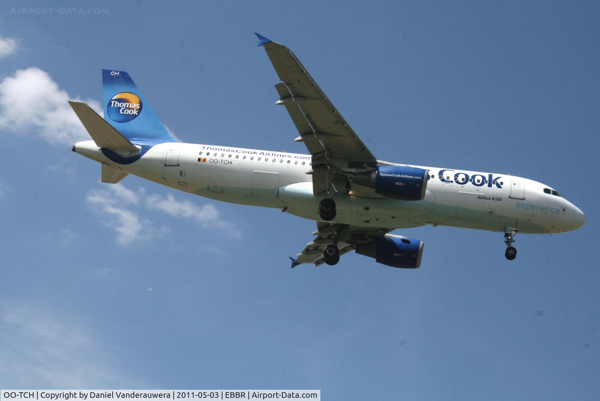 OO-TCH, 2003 Airbus A320-214 C/N 1929, Flight FQ2133 is descending to RWY 02