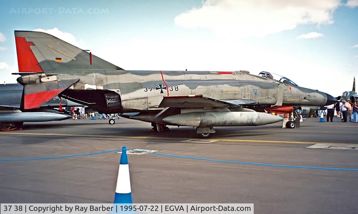 37 38, 1972 McDonnell Douglas F-4F Phantom II C/N 4441, McDonnell-Douglas F-4F Phantom II [4441] (German Air Force) RAF Fairford~G 22/07/1995