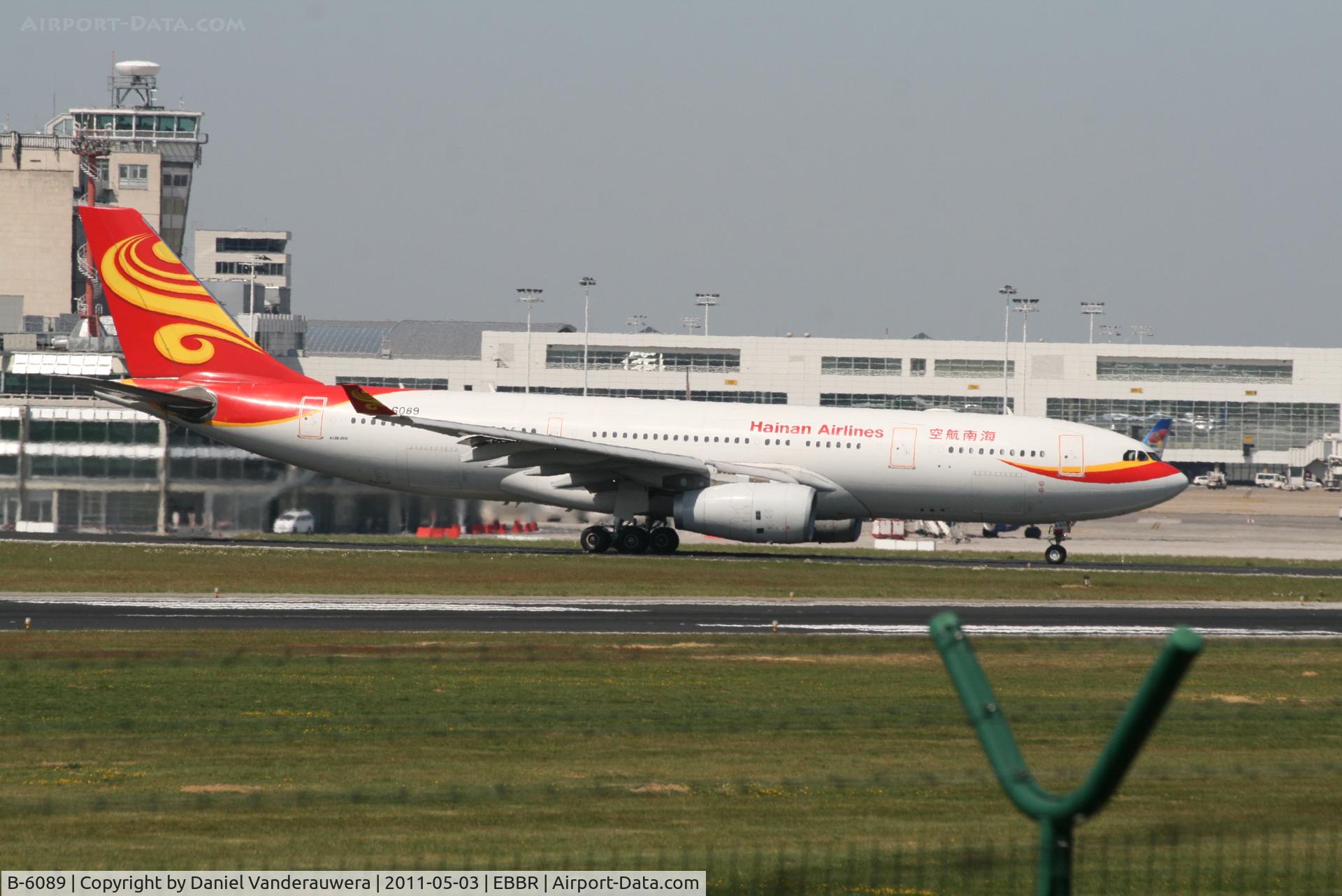 B-6089, 2008 Airbus A330-243 C/N 919, Flight HU492 is taking off on RWY 07R