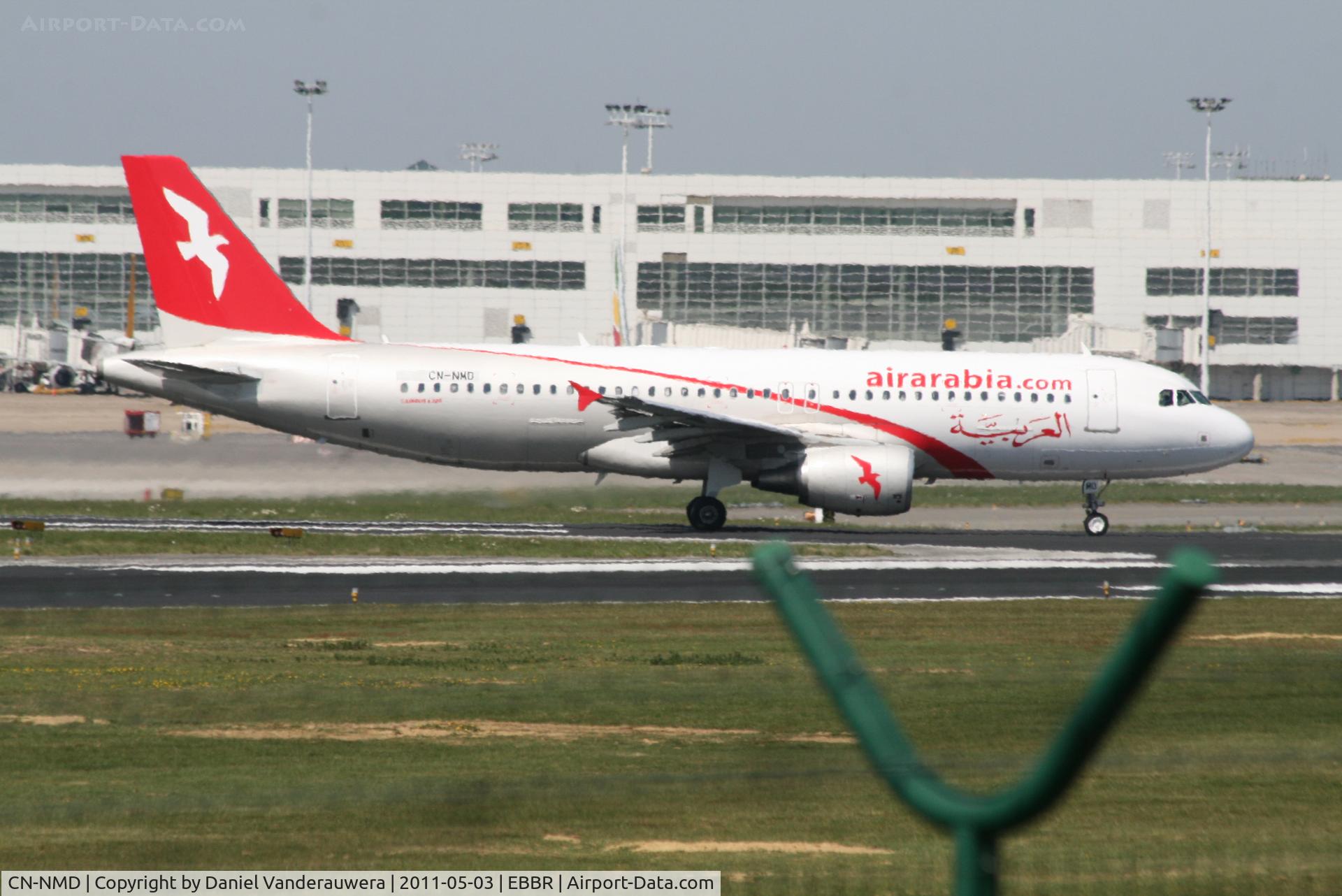 CN-NMD, 2010 Airbus A320-214 C/N 4310, Flight 3O246 is taking off on RWY 07R