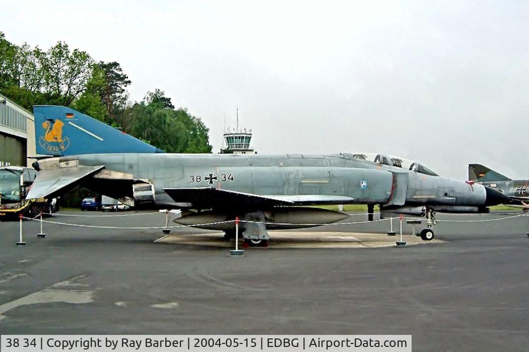 38 34, 1972 McDonnell Douglas F-4F Phantom II C/N 4705, McDonnell-Douglas F-4F Phantom II [4705] (German Air Force) Berlin-Gatow~D 15/05/2004
