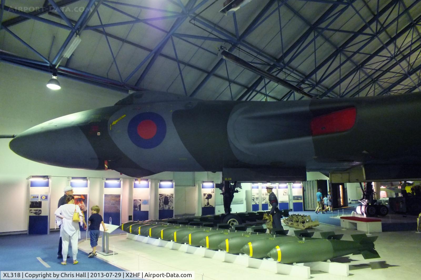 XL318, 1961 Avro Vulcan B.2 C/N Set 27, Displayed at the RAF Museum, Hendon