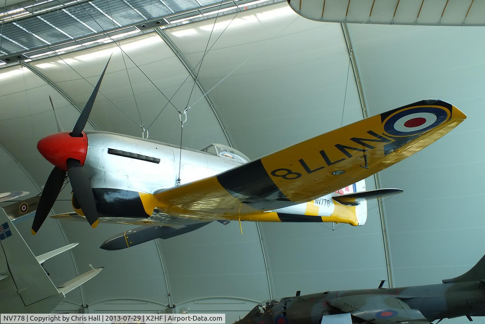 NV778, Hawker Tempest TT.5 C/N Not found NV778, Displayed at the RAF Museum, Hendon