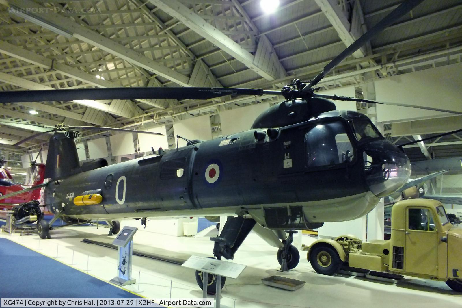 XG474, Bristol Belvedere HC.1 C/N 13365, Displayed at the RAF Museum, Hendon