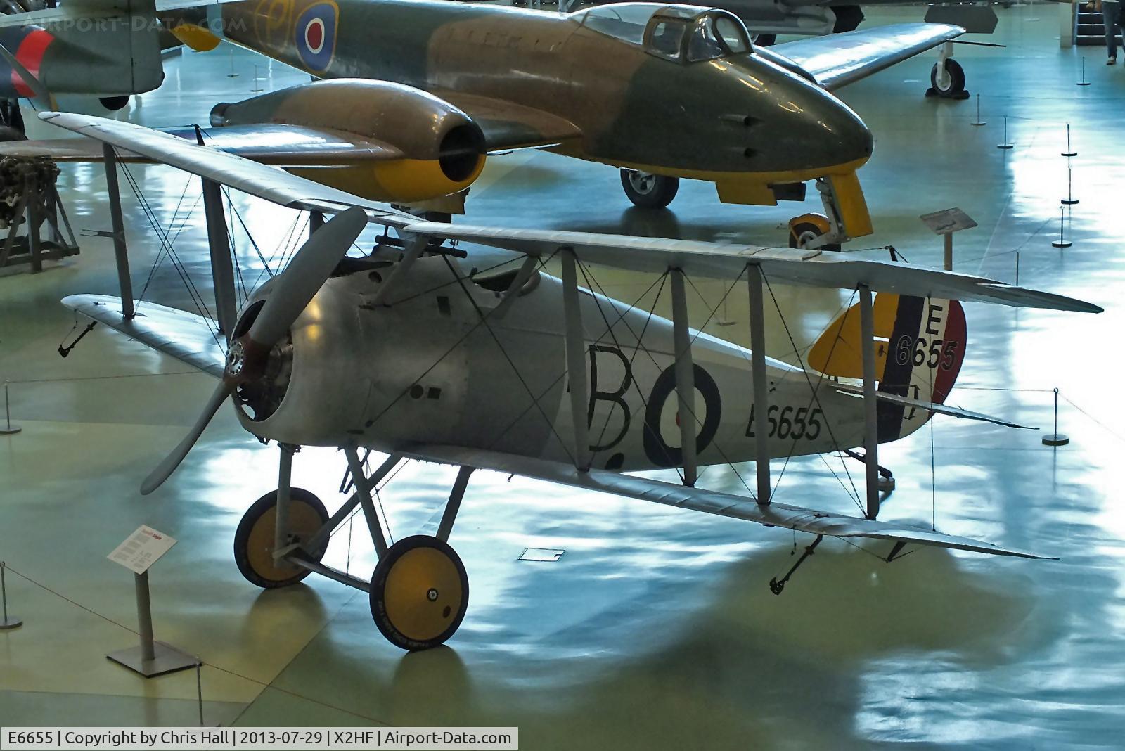 E6655, Sopwith Snipe 7F.1 Replica C/N Not found E6655, Displayed at the RAF Museum, Hendon