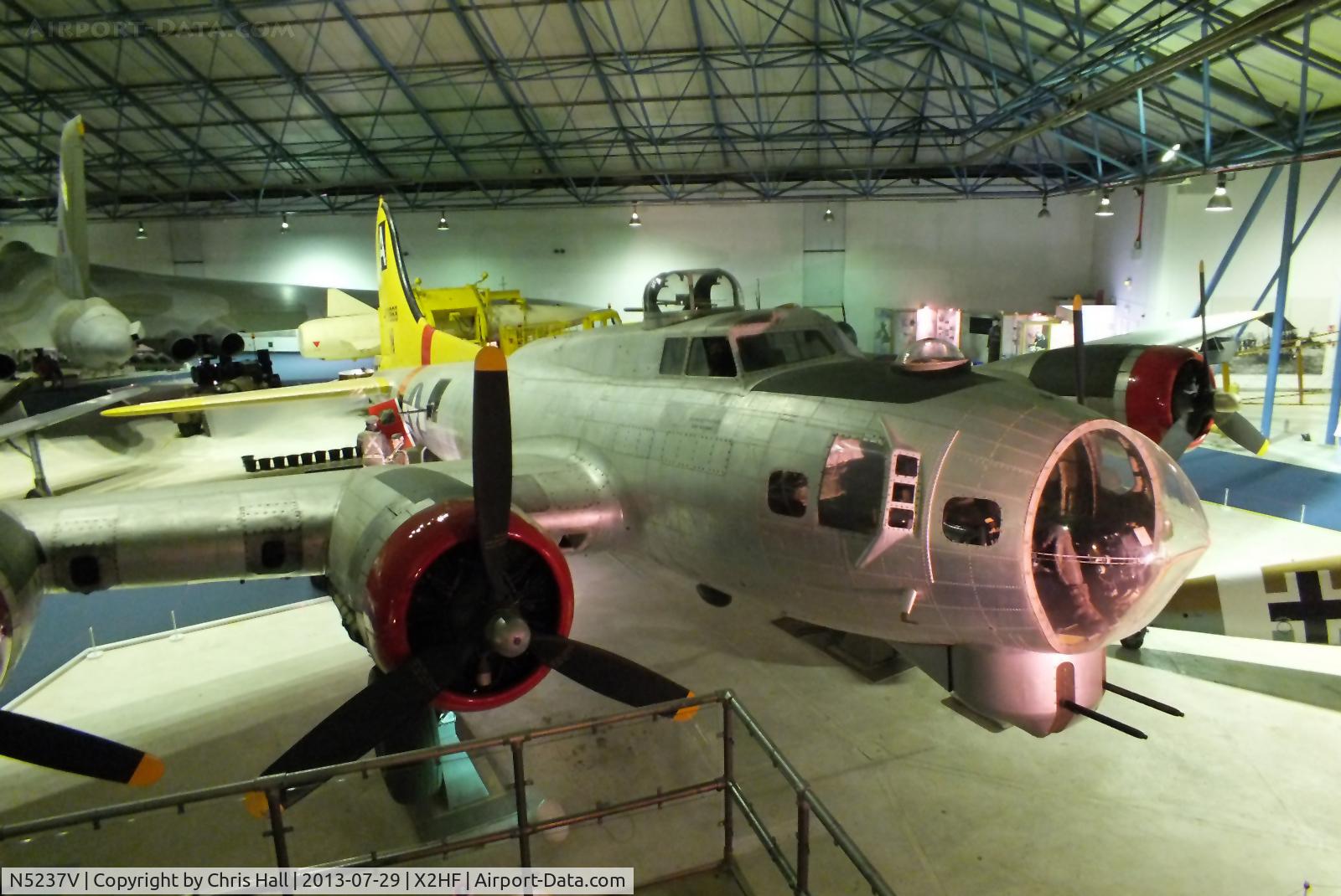 N5237V, 1945 Boeing B-17G Flying Fortress C/N 32509, Displayed at the RAF Museum, Hendon