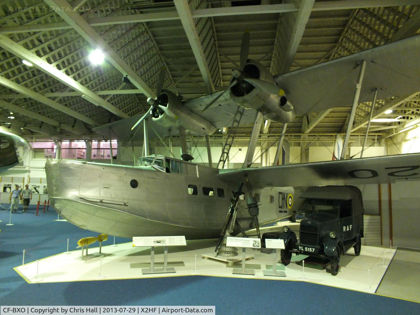 CF-BXO, 1940 Supermarine Stranraer C/N CV 209, Displayed at the RAF Museum, Hendon