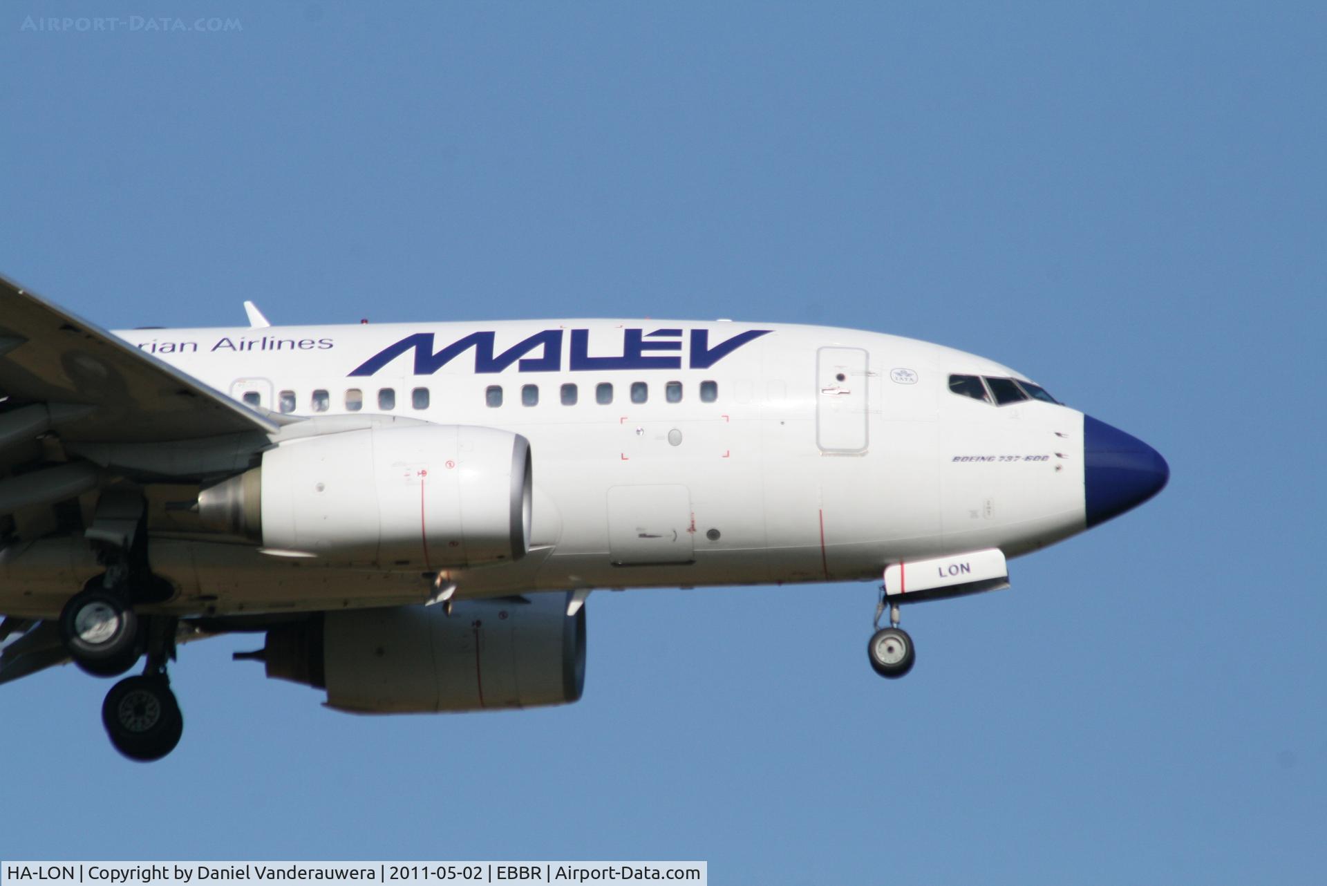 HA-LON, 2004 Boeing 737-6Q8 C/N 29353, Flight MA600