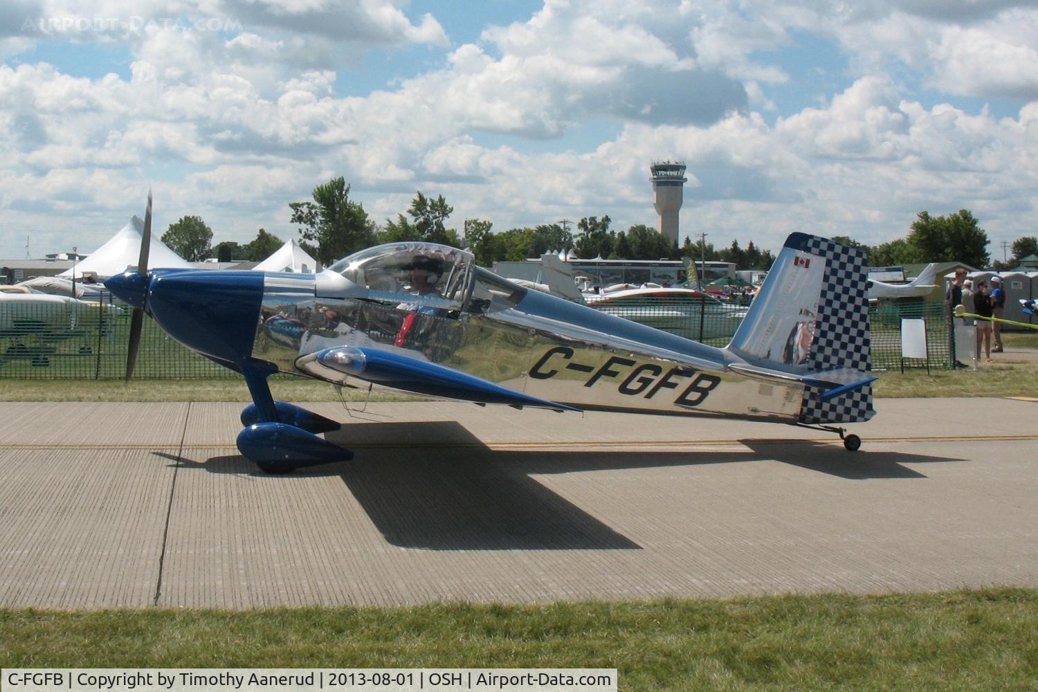 C-FGFB, 2008 Vans RV-7 C/N 72565, 2008 Vans RV-7, c/n: 72565