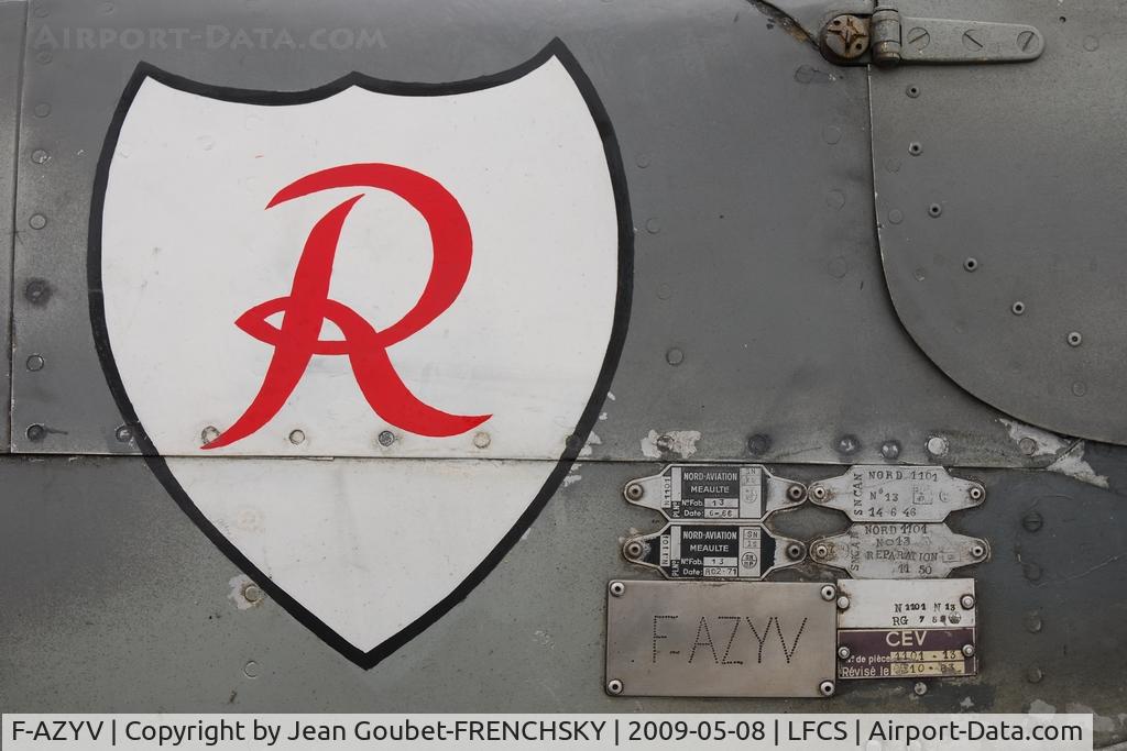 F-AZYV, Nord 1101 Noralpha C/N 13, Association pour la Sauvegarde du Patrimoine Aéronautique Niortais / ASPAN