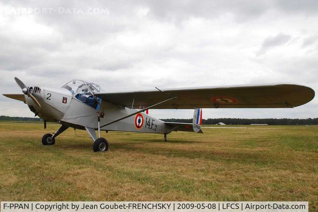 F-PPAN, Nord NC-858S C/N 142, Association pour la Sauvegarde du Patrimoine Aéronautique Niortais / ASPAN