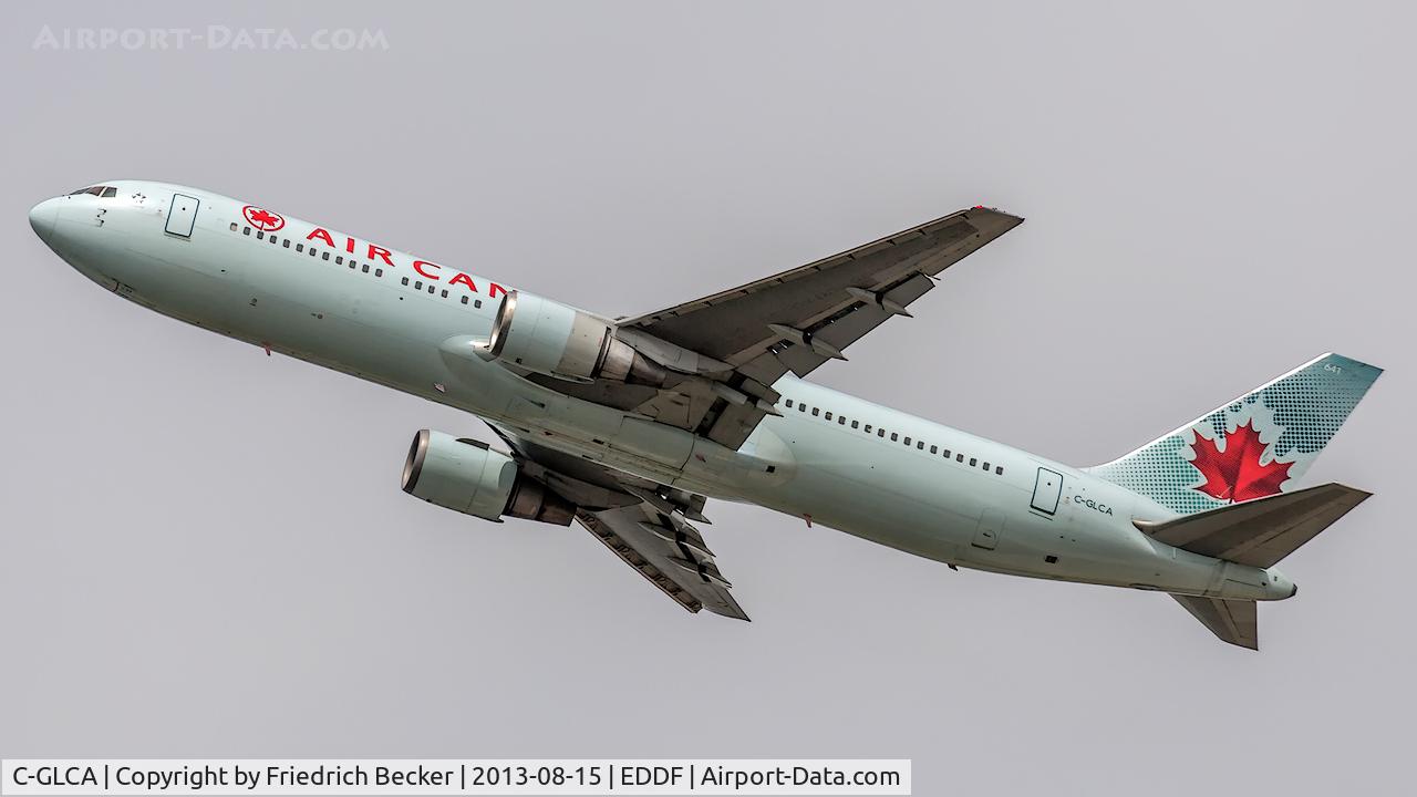 C-GLCA, 1991 Boeing 767-375 C/N 25120, departure from Frankfurt