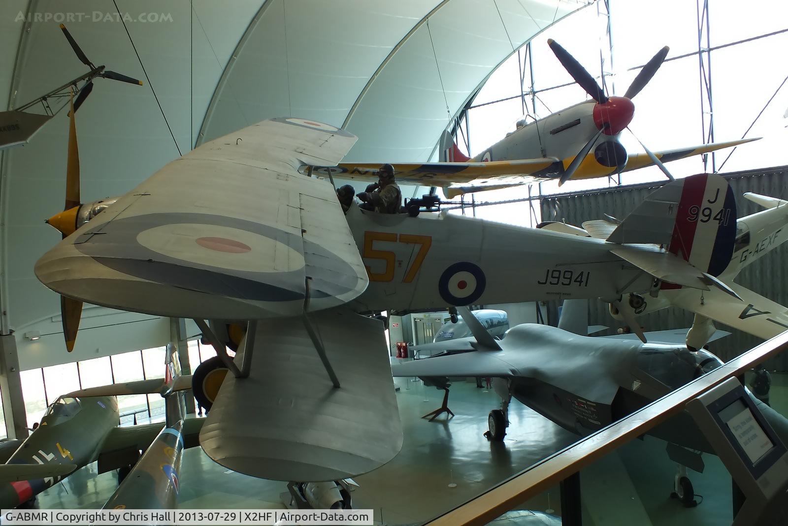 G-ABMR, 1931 Hawker Hart C/N HH1, Displayed at the RAF Museum, Hendon