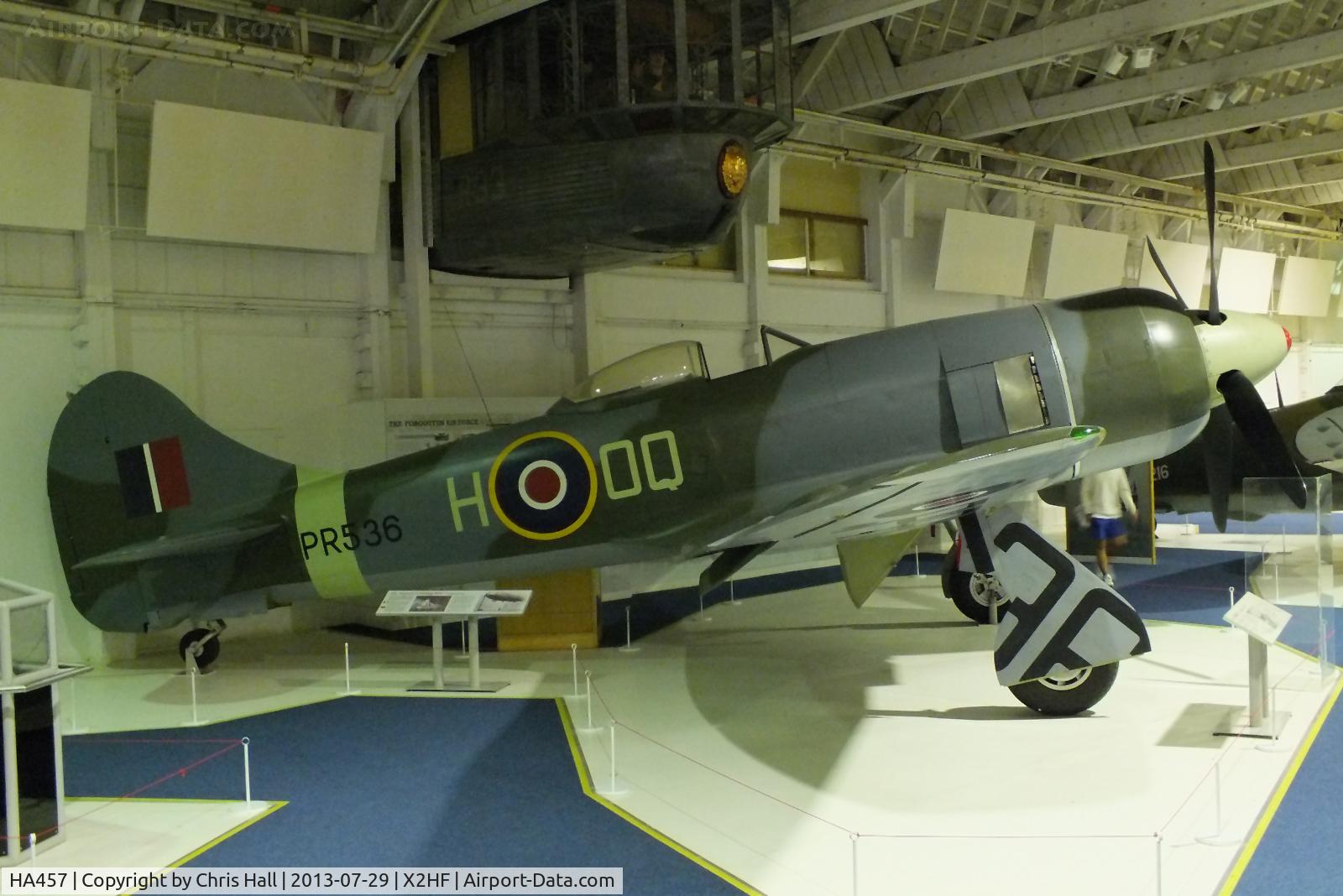 HA457, 1945 Hawker Tempest II C/N Not found HA457, Displayed at the RAF Museum, Hendon