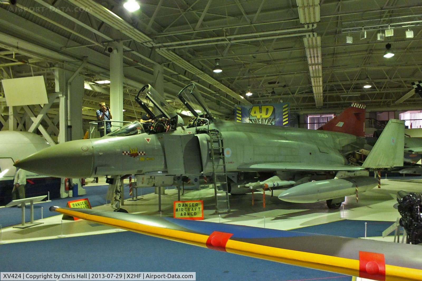 XV424, 1969 McDonnell Douglas Phantom FGR2 C/N 3084, Displayed at the RAF Museum, Hendon