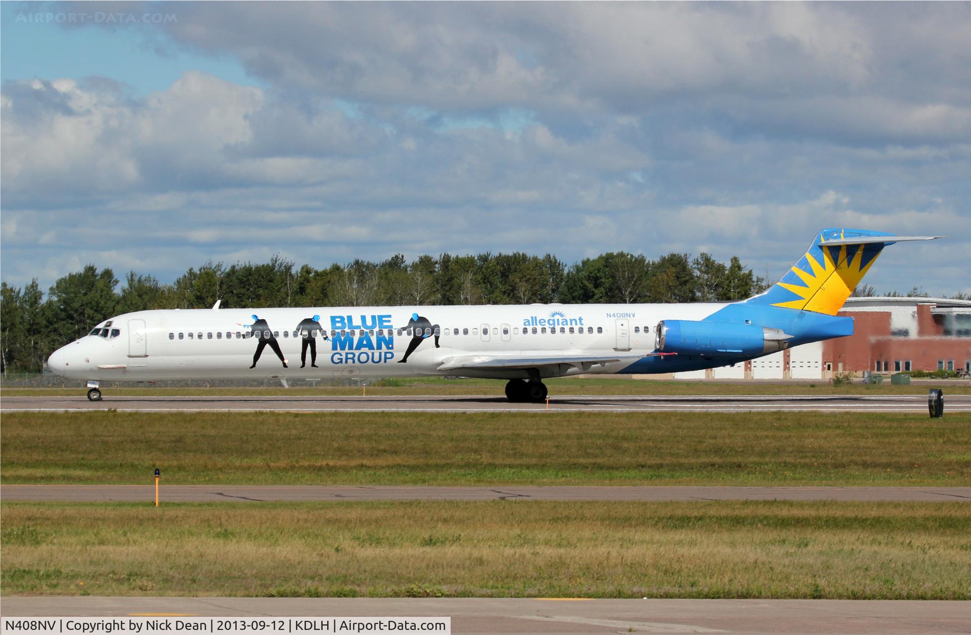 N408NV, 1991 McDonnell Douglas MD-82 (DC-9-82) C/N 53246, KDLH/DLH