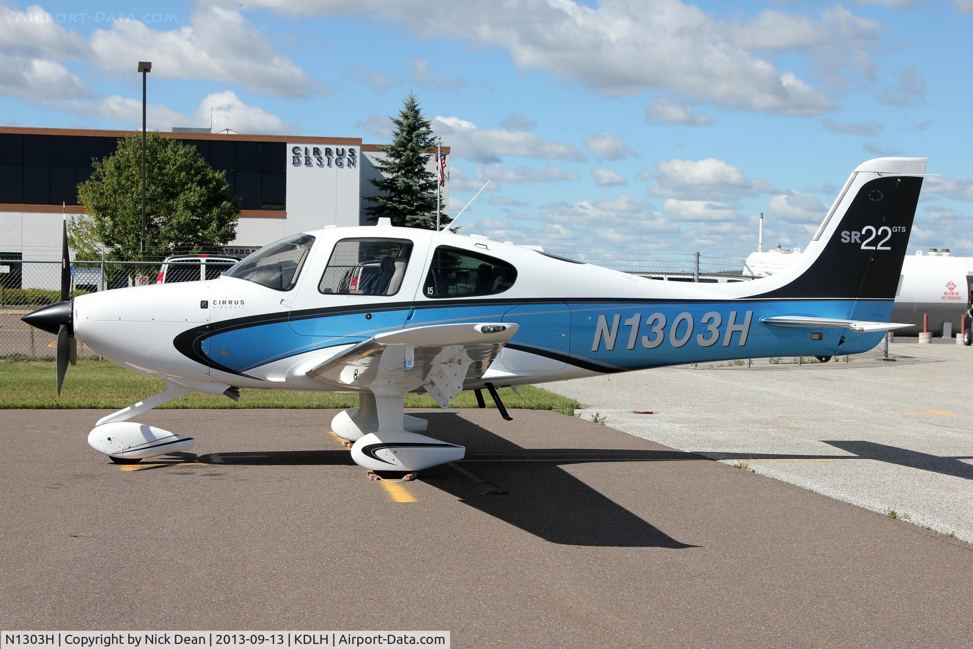 N1303H, Cirrus SR22 GTS C/N 3712, KDLH/DLH