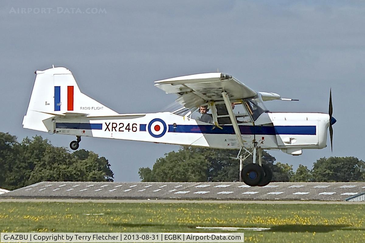 G-AZBU, 1961 Auster AOP.9 C/N AUS/183, G-AZBU (XR246), 1961 Auster AOP.9, c/n: AUS/183 at Sywell
