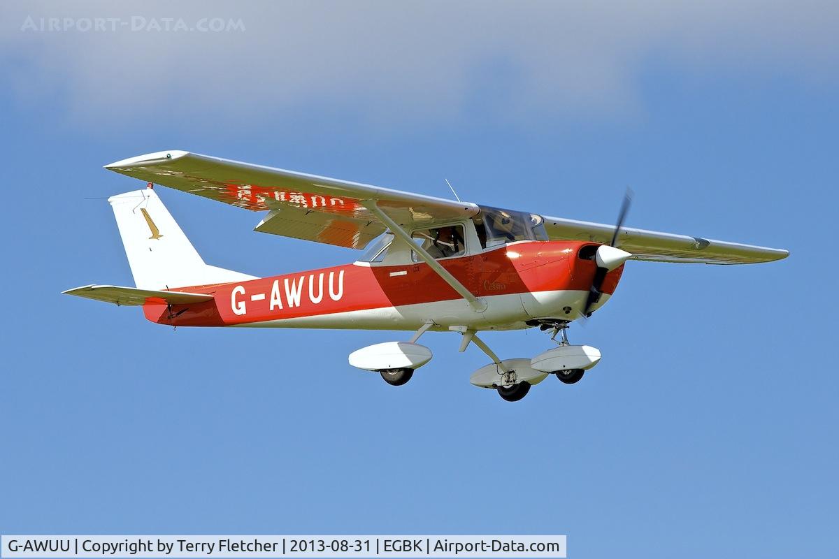 G-AWUU, 1968 Reims Cessna F150J C/N 0408, 1968 Reims F150J, c/n: 0408