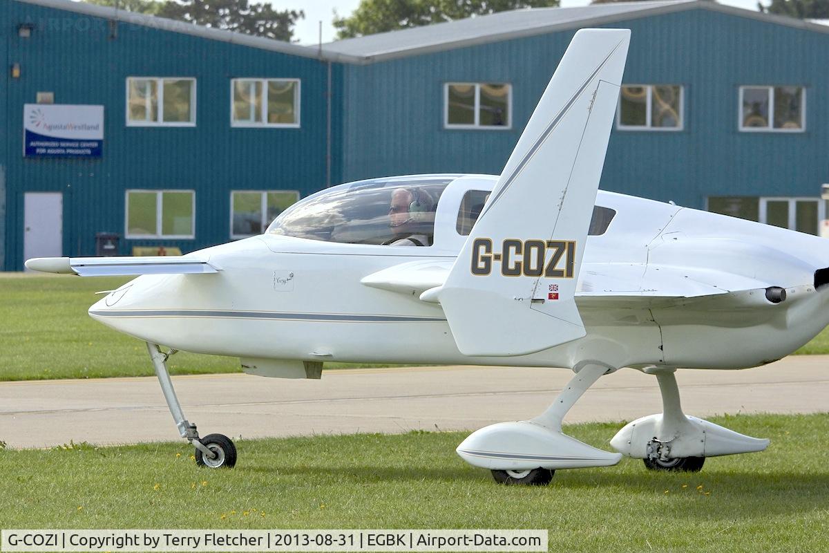 G-COZI, 1993 Co-Z Cozy Mark III C/N PFA 159-12162, 1993 Co-Z Developments Cozy III, c/n: PFA 159-12162