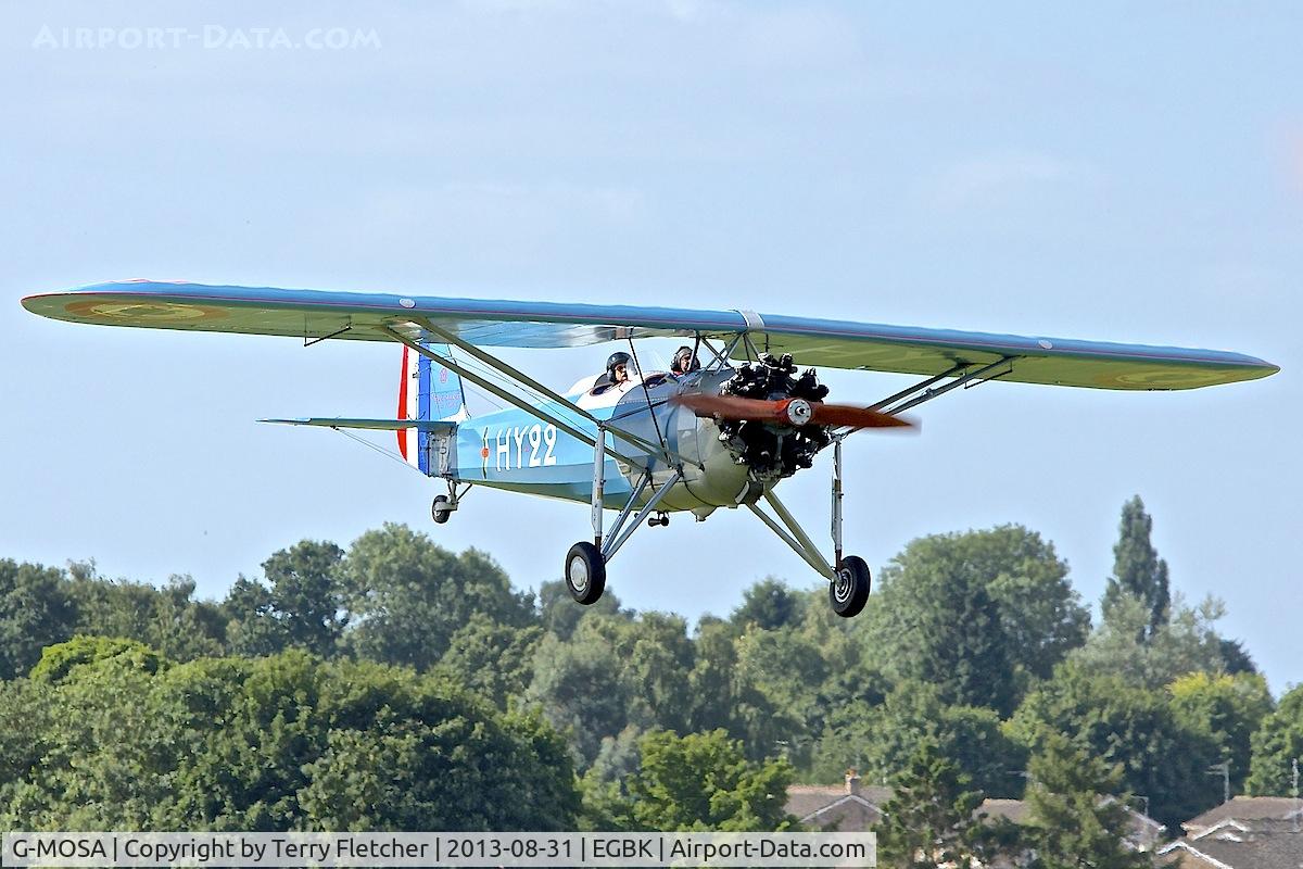 G-MOSA, 1952 Morane-Saulnier MS.317 C/N 351, 1952 Morane-Saulnier MS.317, c/n: 351 at Sywell