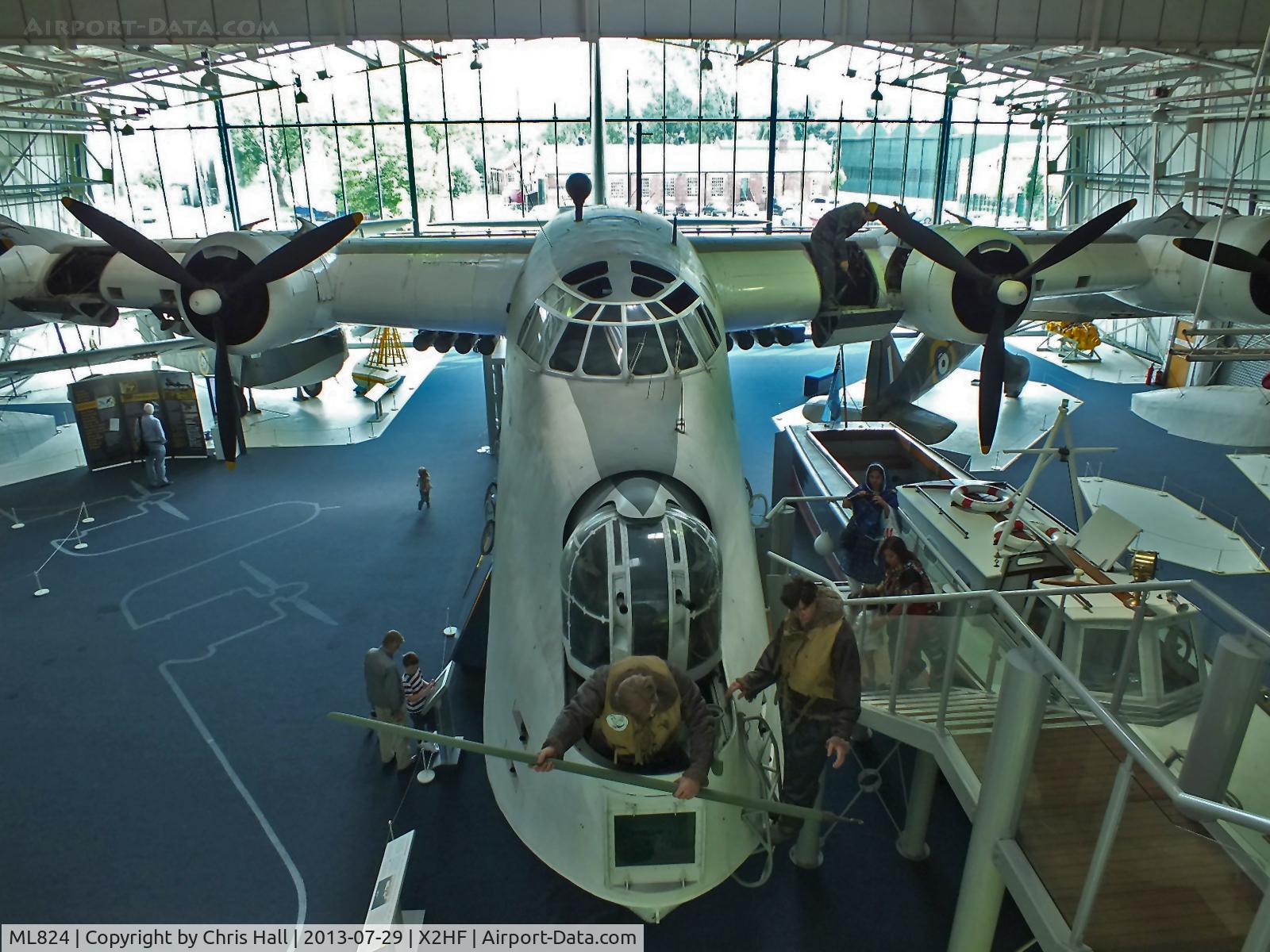 ML824, 1944 Short S25 Sunderland V C/N SH.984, Displayed at the RAF Museum, Hendon