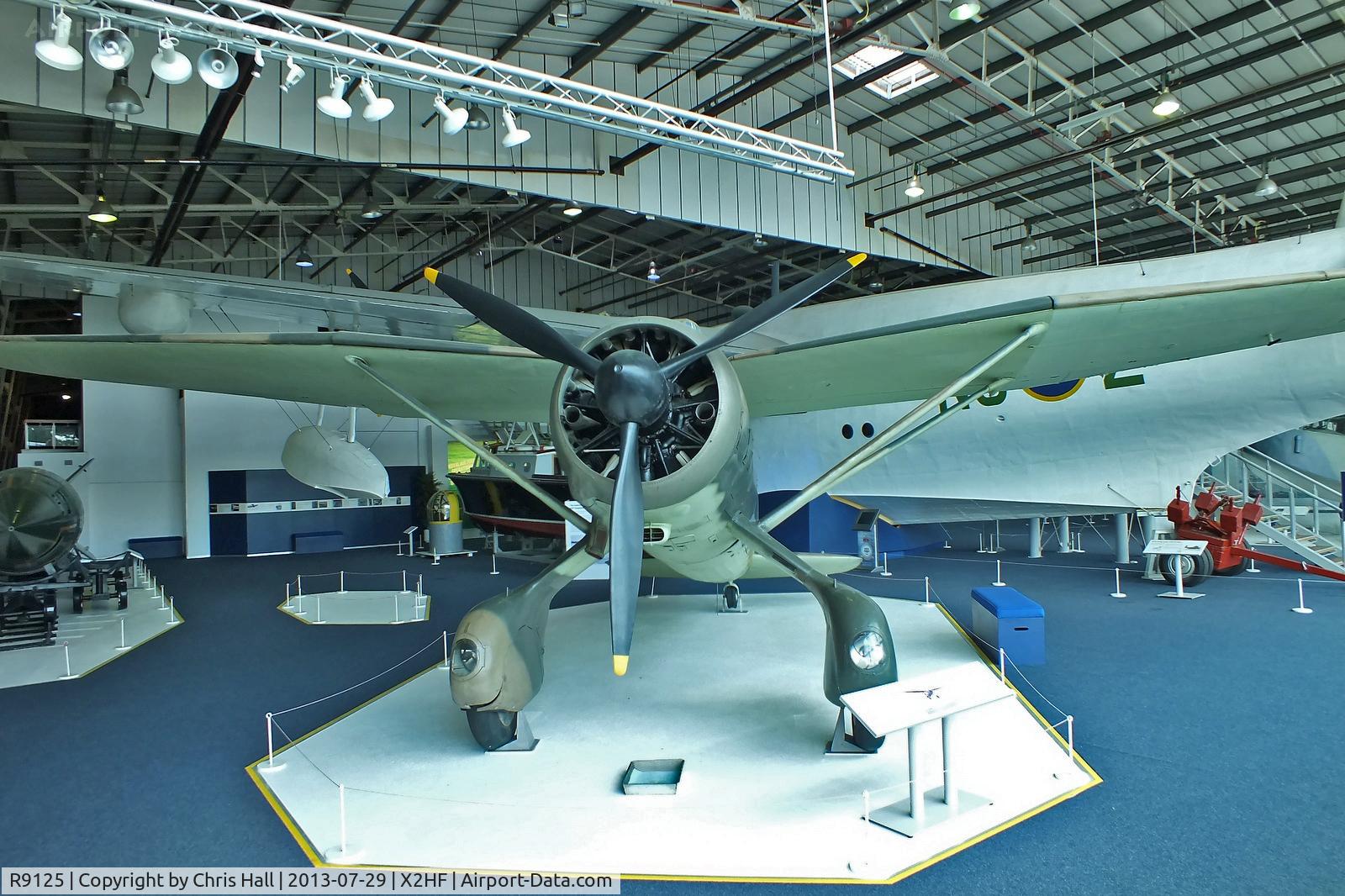 R9125, 1940 Westland Lysander III C/N 1185, Displayed at the RAF Museum, Hendon