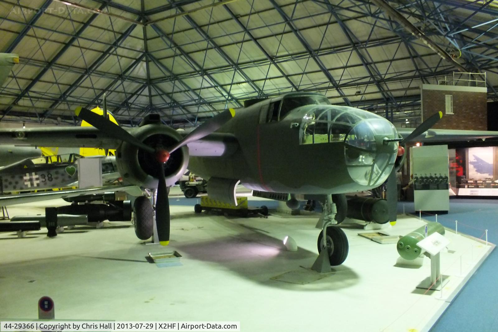 44-29366, North American TB-25N Mitchell C/N 108-32461, Displayed at the RAF Museum, Hendon