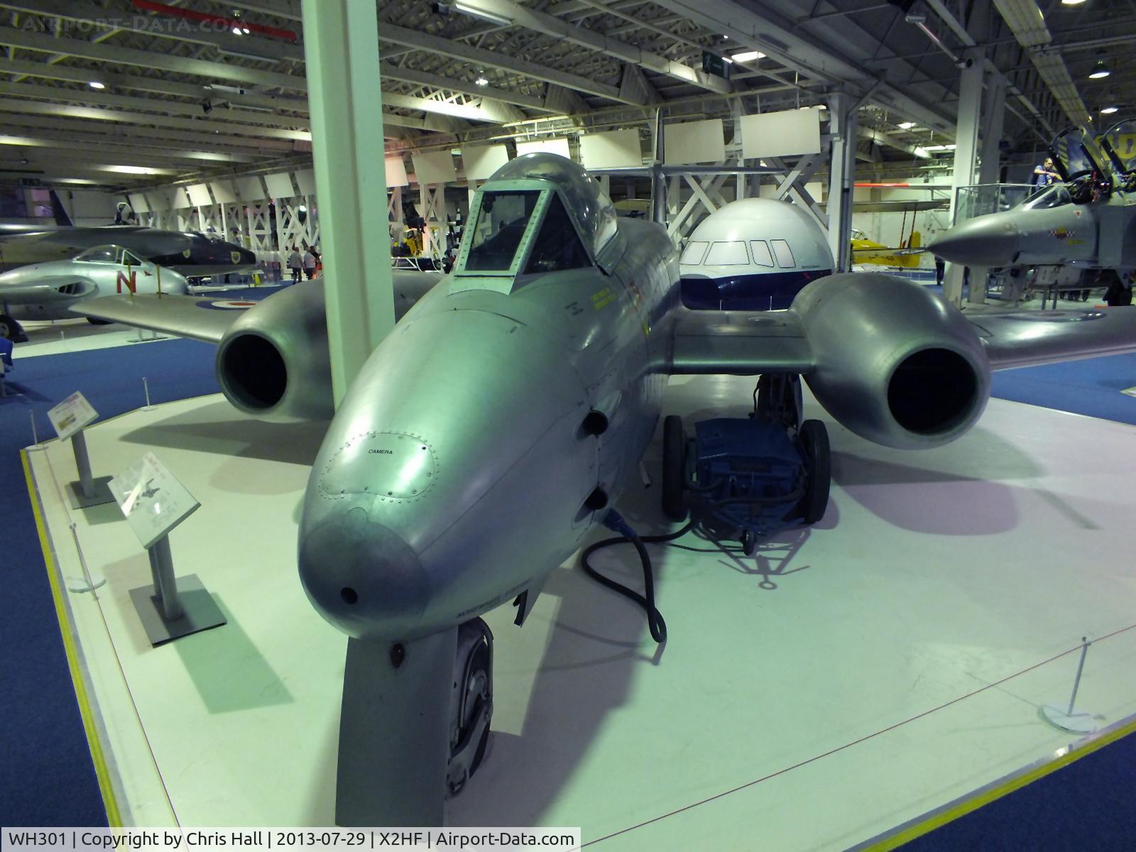 WH301, Gloster Meteor F.8 C/N Not found WH301, Displayed at the RAF Museum, Hendon
