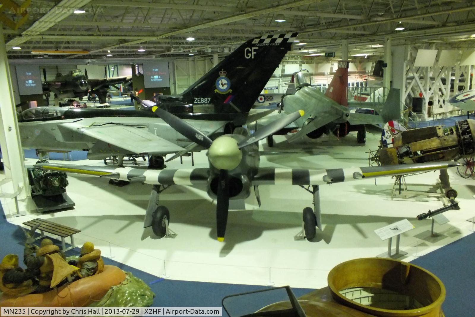 MN235, Hawker Typhoon IIB C/N Not found MN235, Displayed at the RAF Museum, Hendon