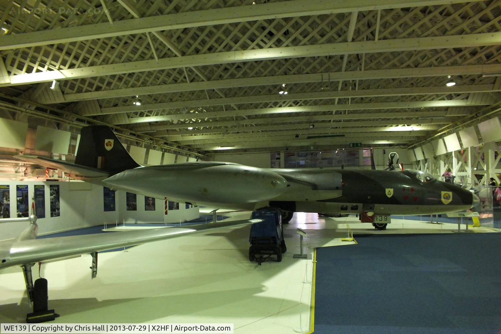 WE139, 1953 English Electric Canberra PR.3 C/N EEP71110, Displayed at the RAF Museum, Hendon