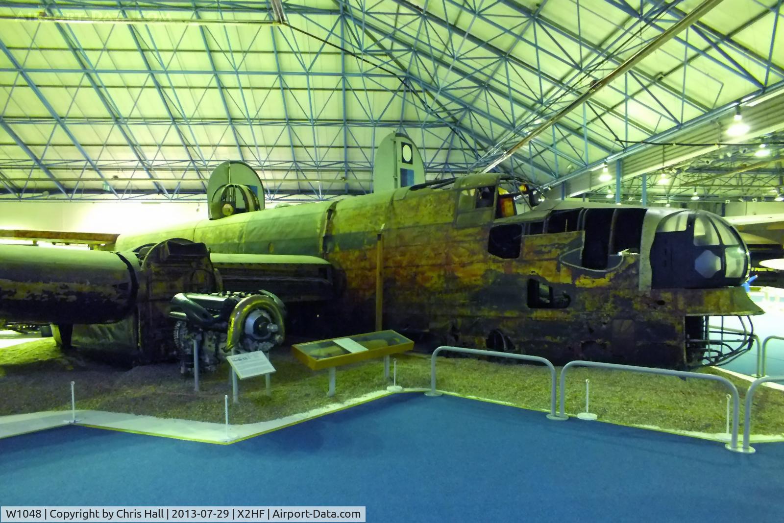 W1048, Handley Page Halifax II C/N 11, Displayed at the RAF Museum, Hendon