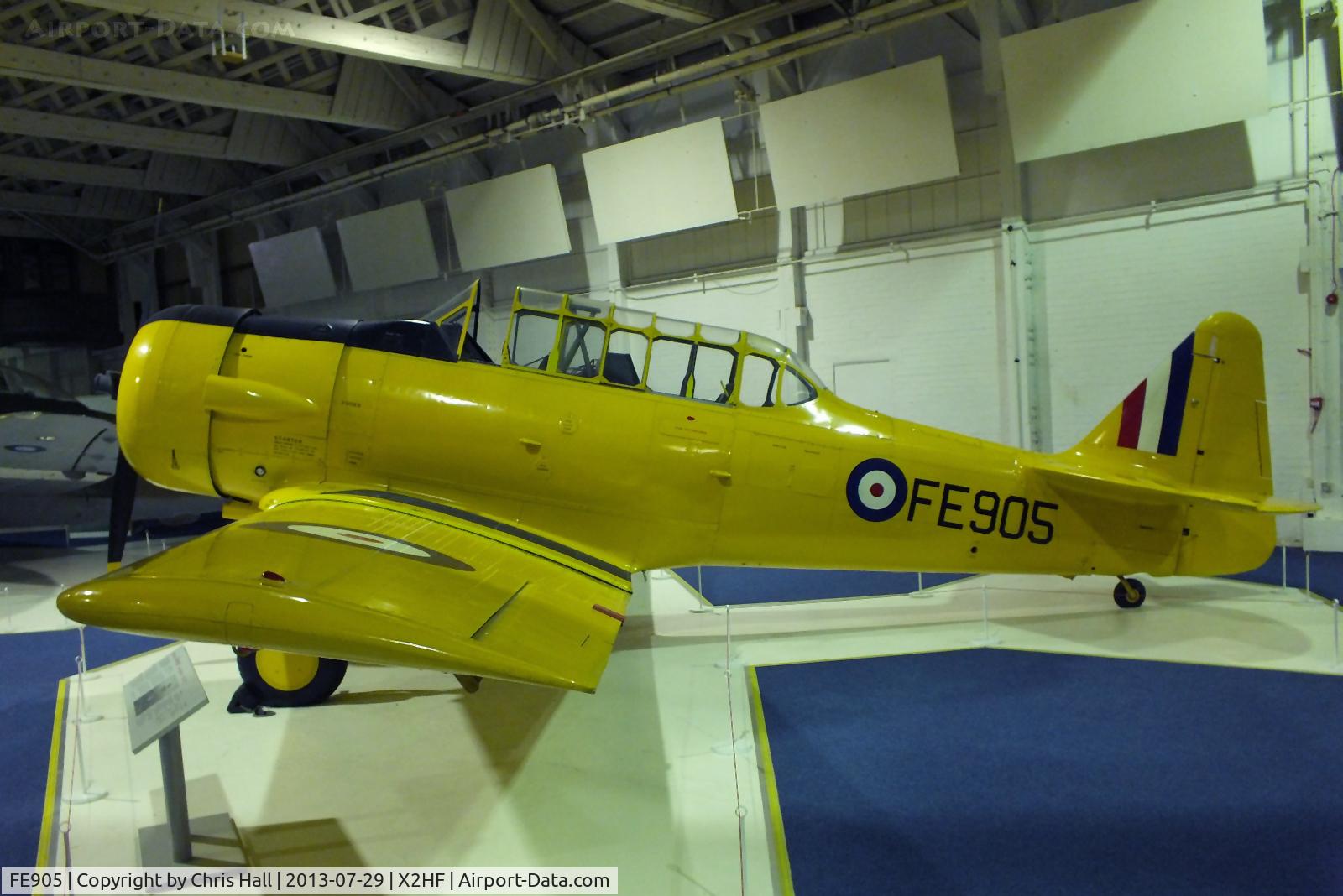 FE905, Noorduyn AT-16 Harvard IIB C/N 14-639, Displayed at the RAF Museum, Hendon